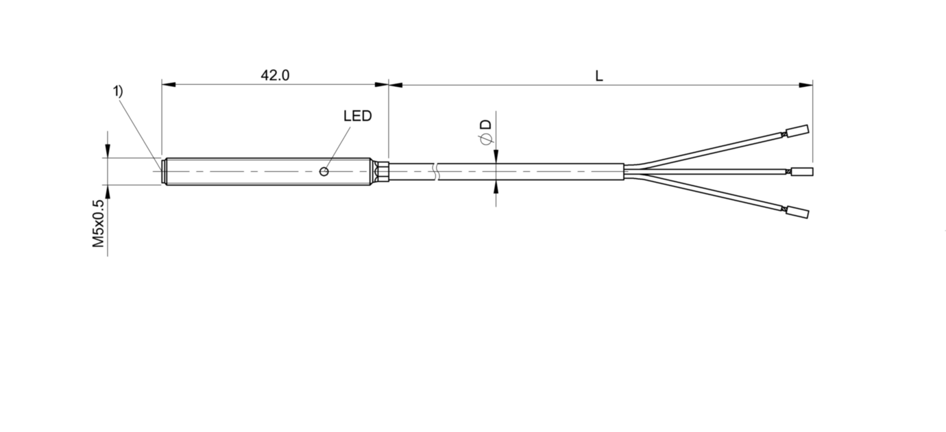 BES M05EG-PSC08B-BP02 (BES03H6) 耐高压接近开关-尺寸图