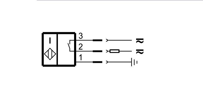 BES 516-200-S2/1.750"-S5 (BHS000N) 耐高压接近开关-接线图